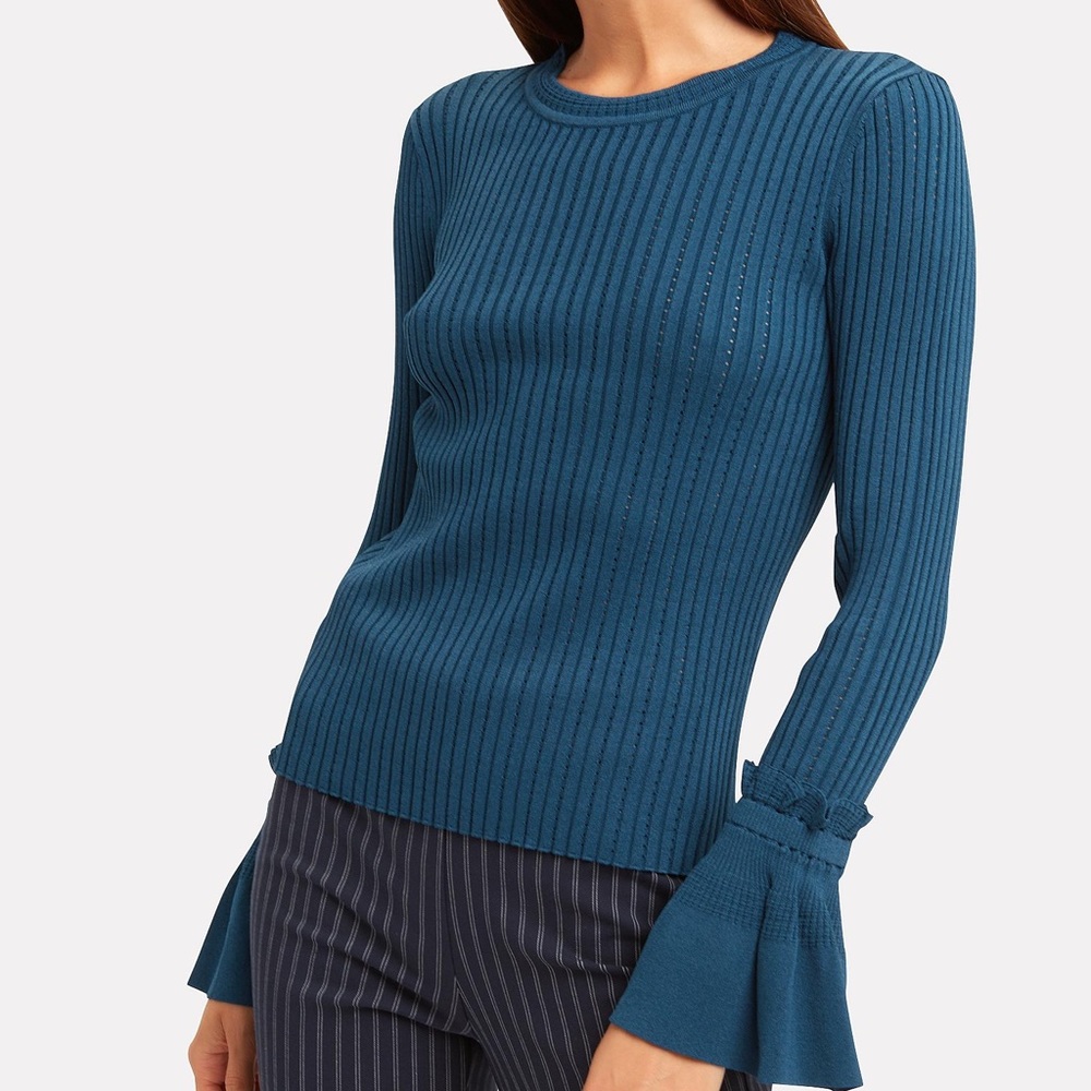 Jonathan Simkhai Pointelle Sweater